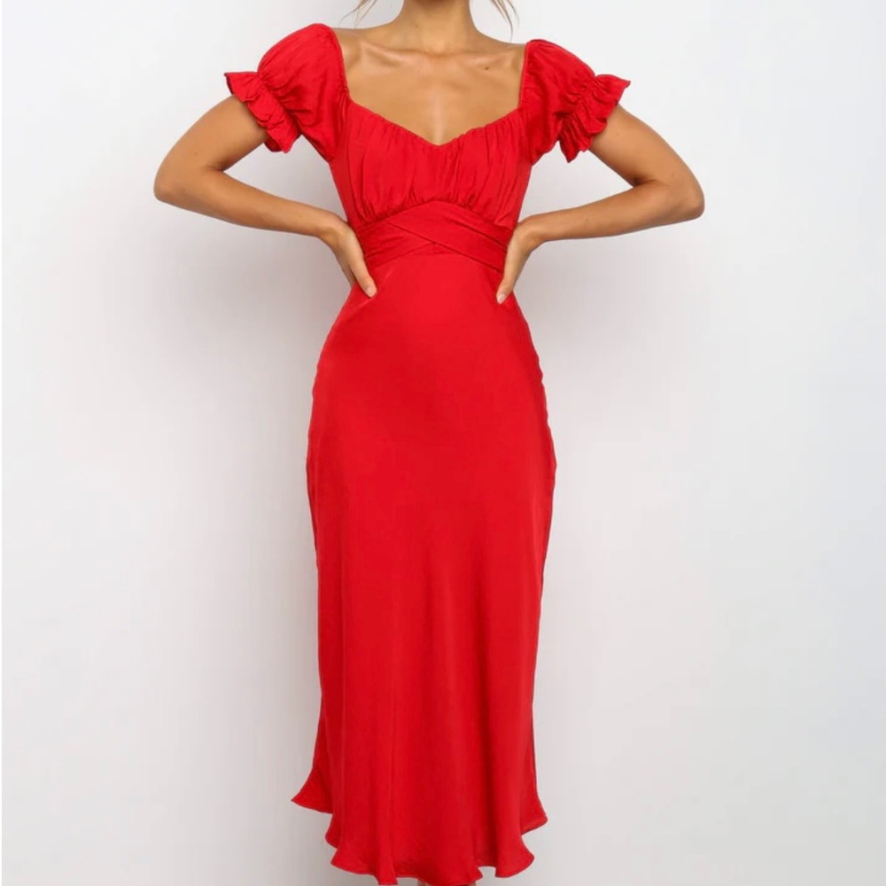 NWT Red Petal & Pup dress *sold out online* - Picture 3 of 5